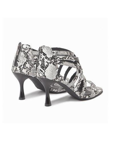 Carla | White/Black Snake