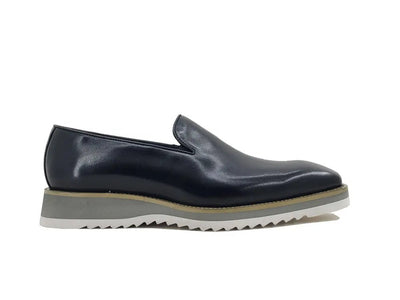 Carrucci Shoes Burnished Wholecut Loafer Leather KS51503