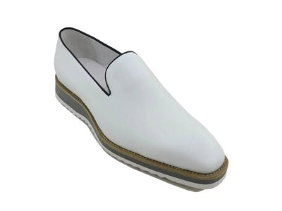 Carrucci Shoes Burnished Wholecut Loafer Leather KS51503