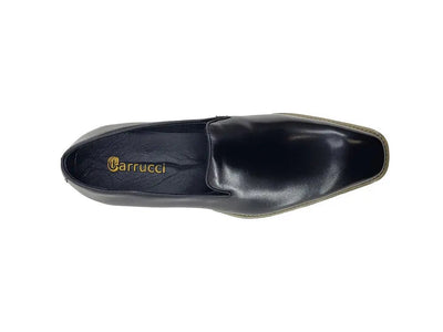 Carrucci Shoes Burnished Wholecut Loafer Leather KS51503