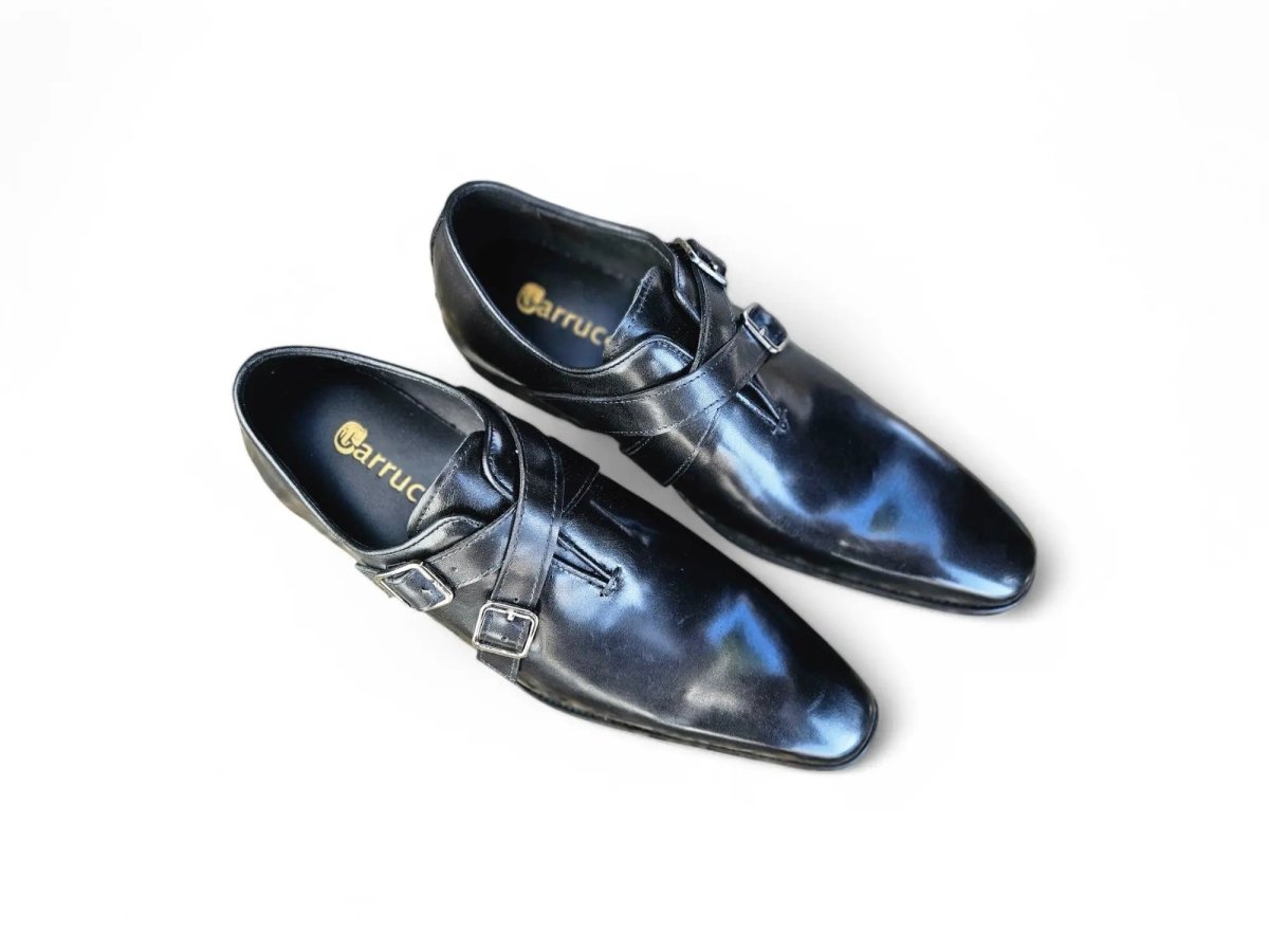 Carrucci Shoes Cross Strap Wholecut Leather Loafer KS50360