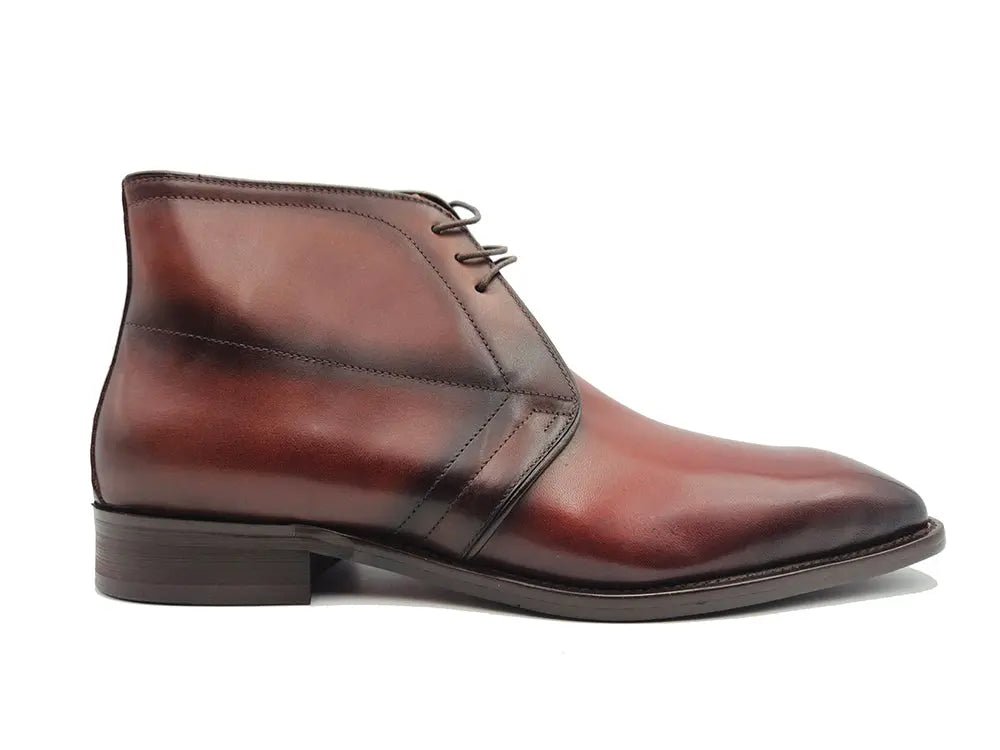 Carrucci Shoes KB50911 Burnished Calfskin Chukka Boot KB50911