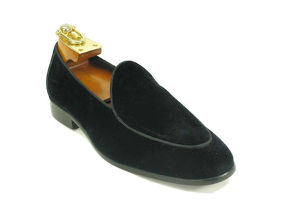 Carrucci Shoes Men's Velvet Prom Formal Shoe Elegant Classic