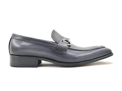 Carrucci Shoes Signature Buckle Loafer Men's Leather KS50302
