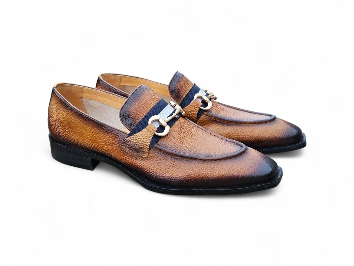 Carrucci Shoes Verona Bit Loafers Men’s Italian Leather KS30305