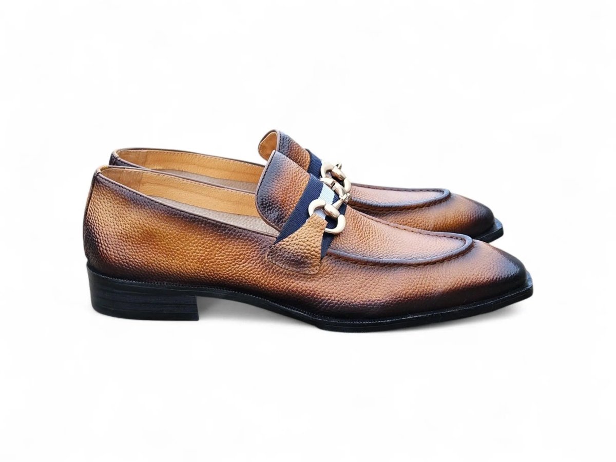 Carrucci Shoes Verona Bit Loafers Men’s Italian Leather KS30305