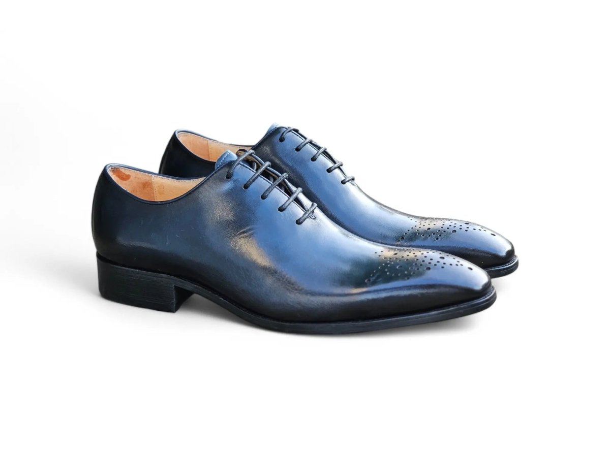 Carrucci Shoes Wholecut Calf Oxford Men's Leather KS50336