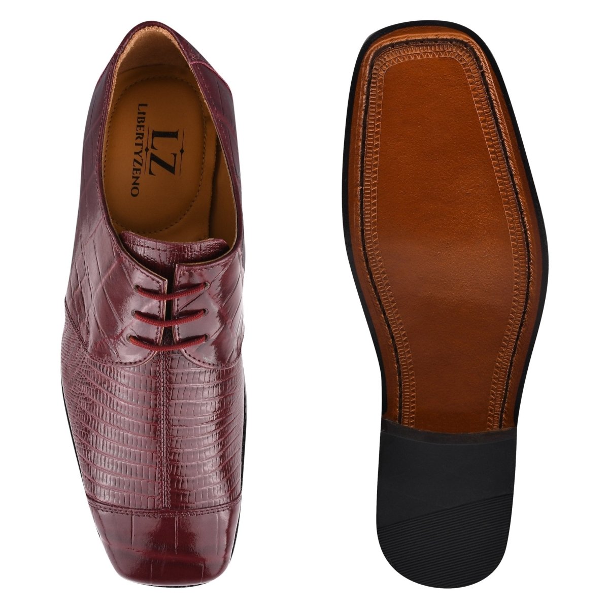Liberty Zeno Casanova Leather Oxford Style Dress Shoes