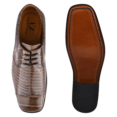 Liberty Zeno Casanova Leather Oxford Style Dress Shoes