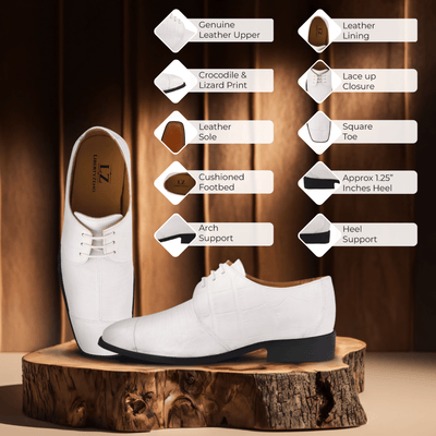 Liberty Zeno Casanova Leather Oxford Style Dress Shoes