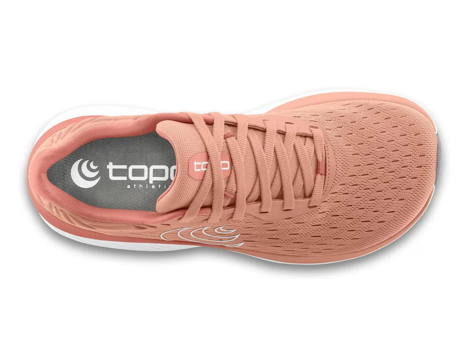Topo Atmos W069 Women's Sneakers — Dusty Rose/White Running