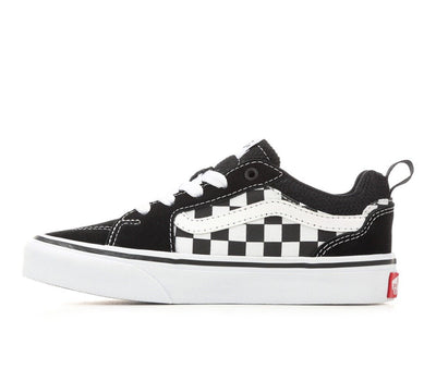 Vans Filmore Check Kids' Sneakers — Black/White
