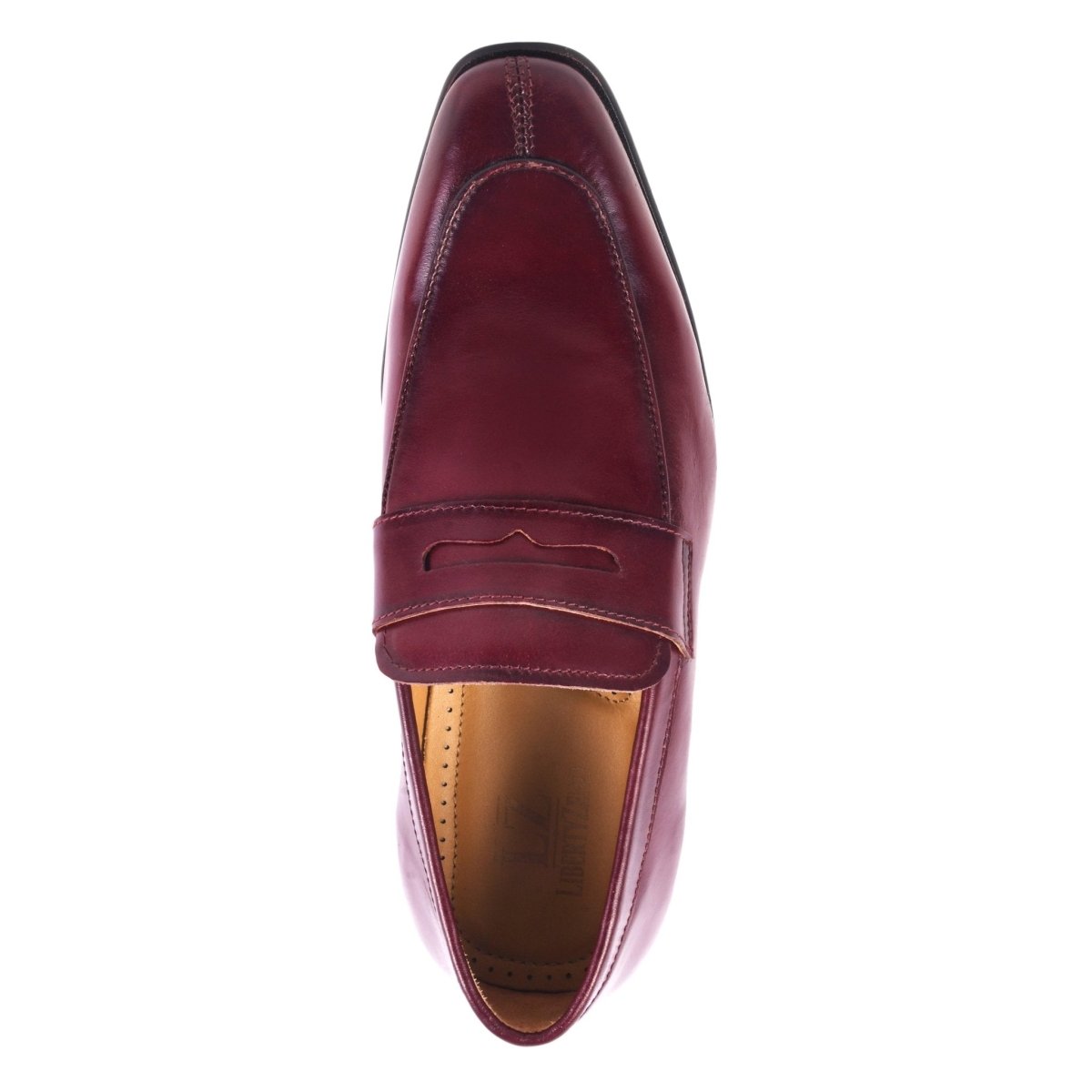 Liberty Zeno Charles Handmade Leather Slip - On Men Loafer Shoes