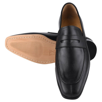 Liberty Zeno Charles Handmade Leather Slip - On Men Loafer Shoes
