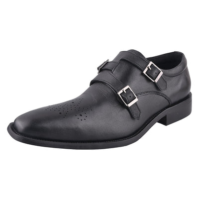 Liberty Zeno Chatswood Leather Oxford Style Monk Straps