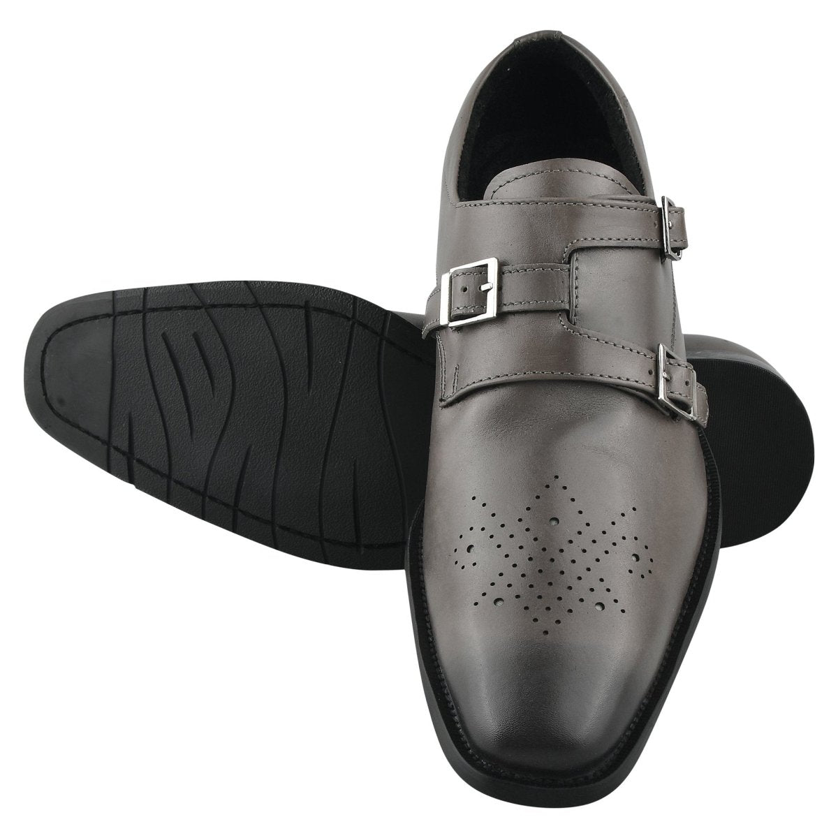 Liberty Zeno Chatswood Leather Oxford Style Monk Straps