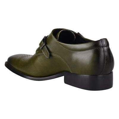 Liberty Zeno Chatswood Leather Oxford Style Monk Straps