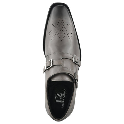 Liberty Zeno Chatswood Leather Oxford Style Monk Straps