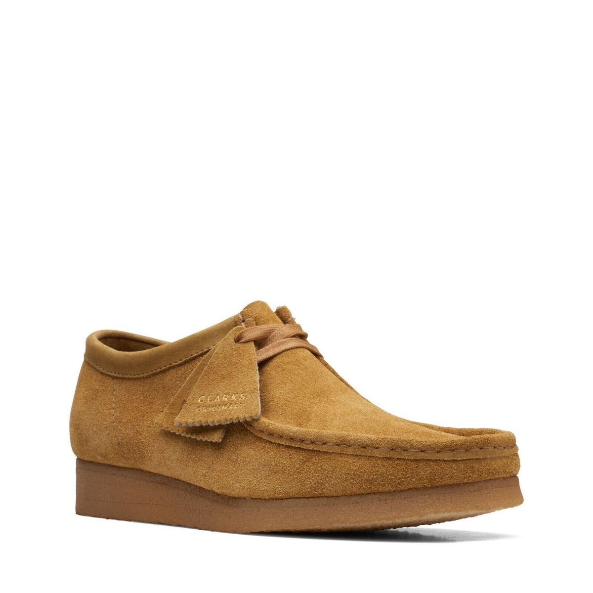 Clarks Originals Wallabee Men's Oak Hairy Suede 26168852
