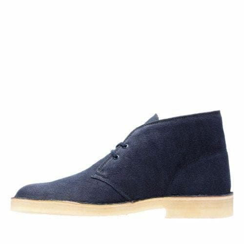 Clarks Originals Originals Desert Boots Men's Navy Blue Fabric 26131980
