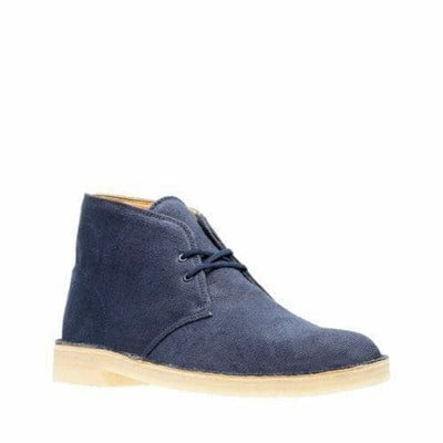 Clarks Originals Originals Desert Boots Men's Navy Blue Fabric 26131980
