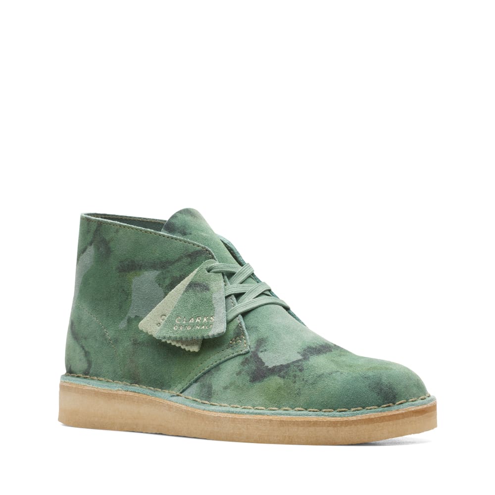 Clarks Originals Originals Desert Coal Boots Men's Dark Green Camo 26166172