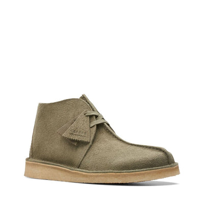 Clarks Originals Originals Desert Trek Hi 50 Men's Forest Green Suede 26173615