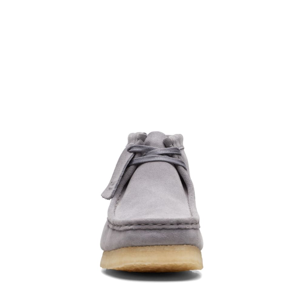 Clarks Originals Originals Wallabee Boots Men’s Gray Suede 26169731