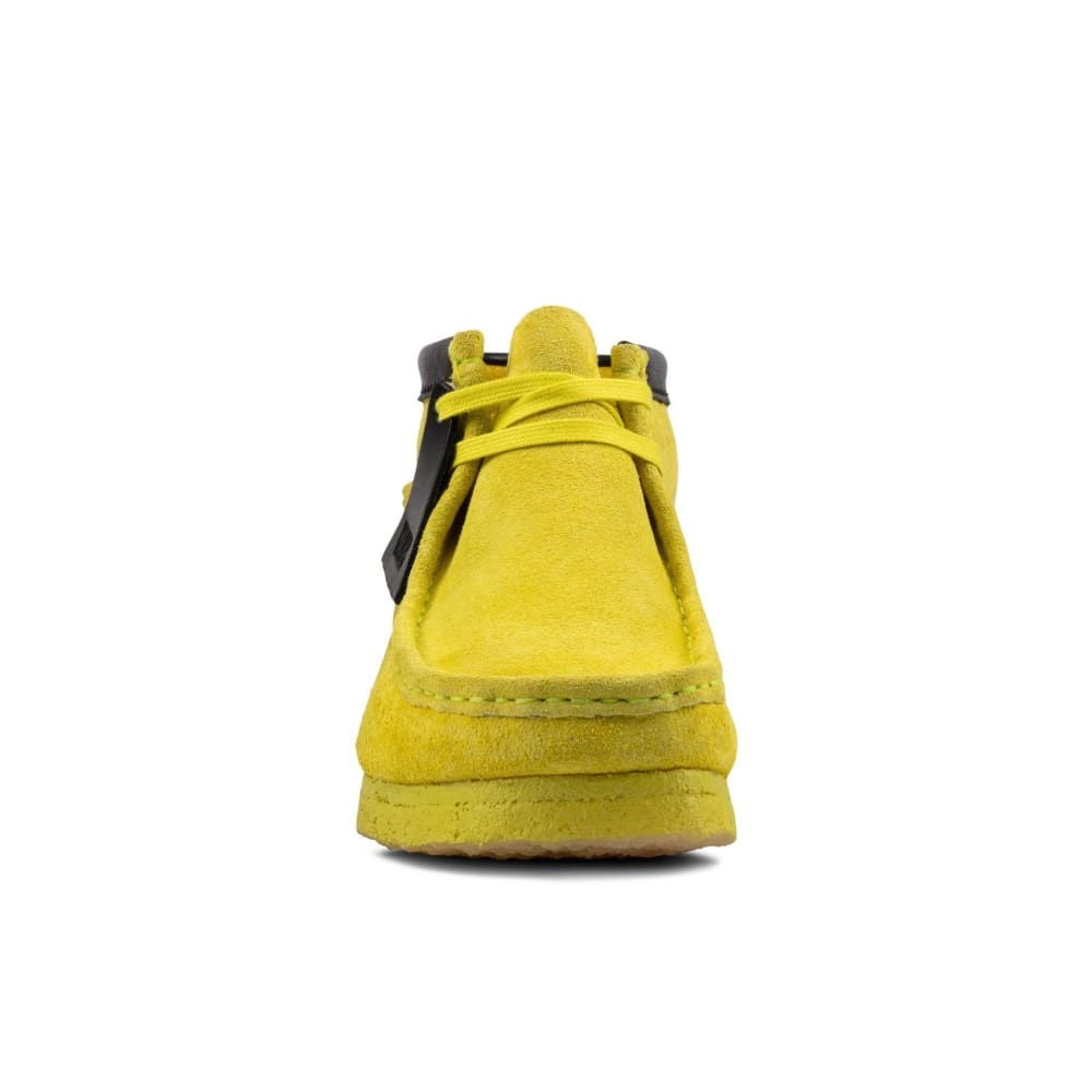Clarks Originals Originals Wallabee Boots Men's Lime Yellow Suede 26162470