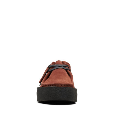 Clarks Originals Originals Wallabee Cup Low Top Women's Rust Suede 26173658