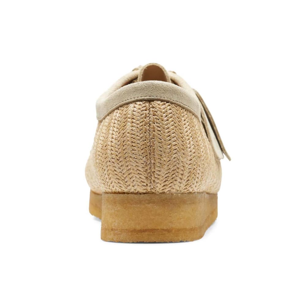 Clarks Originals Originals Wallabee Low Men's Natural Interest Raffia Textile 26165447