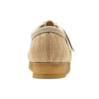 Clarks Originals Originals Wallabee Low Men's Natural Interest Raffia Textile 26165447