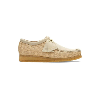 Clarks Originals Originals Wallabee Low Men's Natural Interest Raffia Textile 26165447