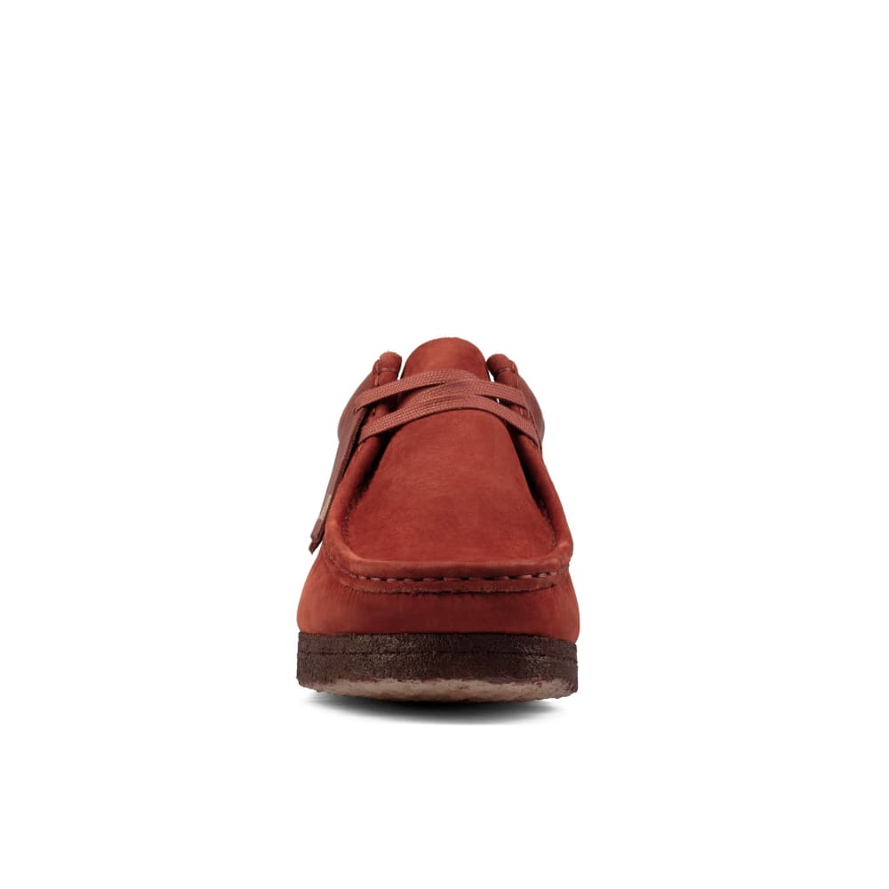Clarks Originals Originals Wallabee Low Men’s Shoes – Burgundy Nubuck Suede – Style 26162550 – Elevated Street Classic