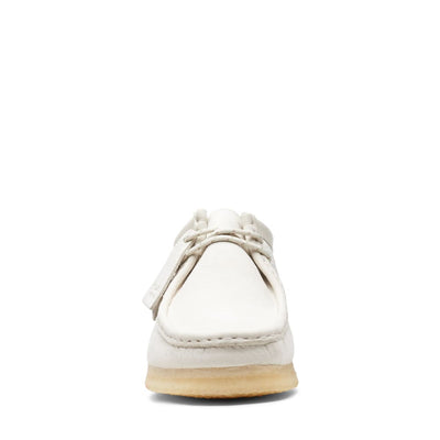 Clarks Originals Originals Wallabee Low Men’s Shoes – OffWhite Leather – Style 26166299