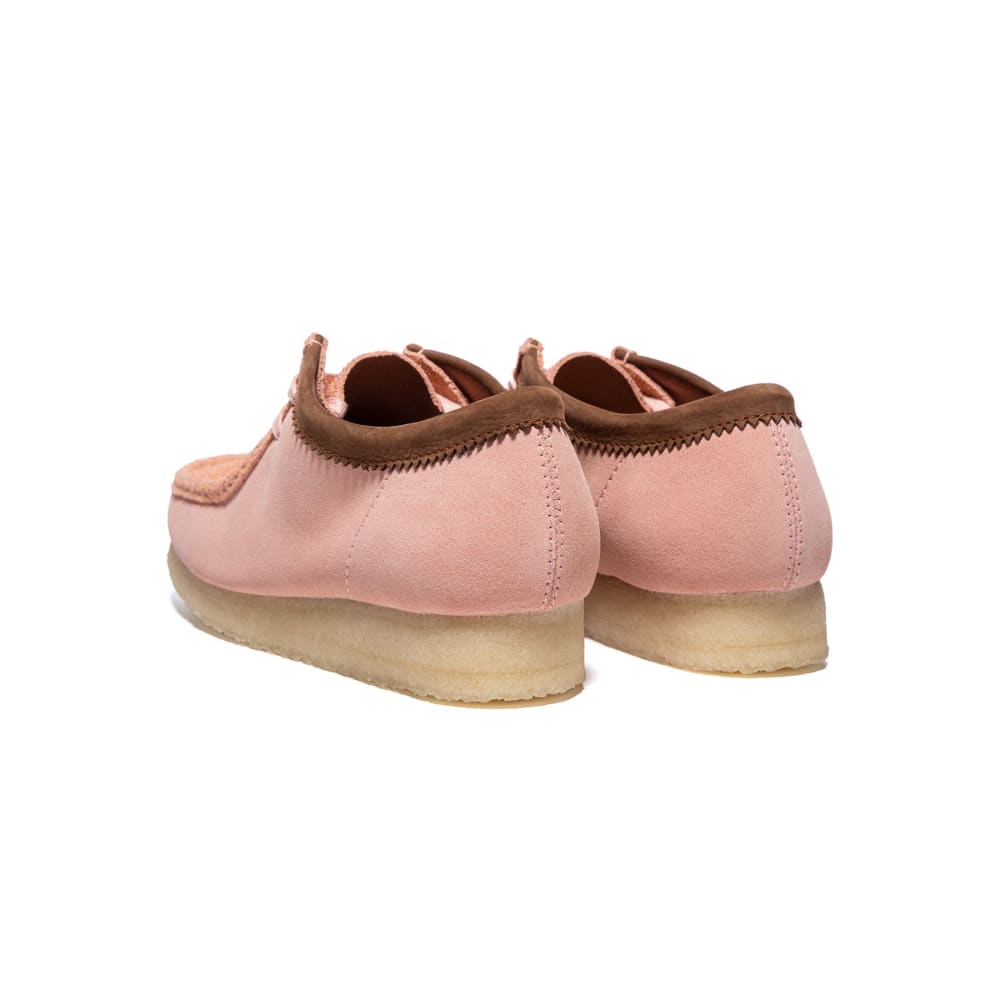 Clarks Originals Originals Wallabee Low Men’s Shoes – Pink Combi Suede – Style 26171990