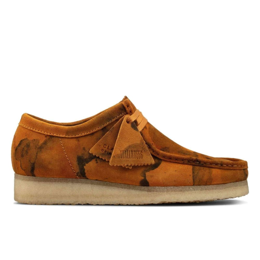 Clarks Originals Originals Wallabee Low Men's Tumeric Camo Suede 26162484