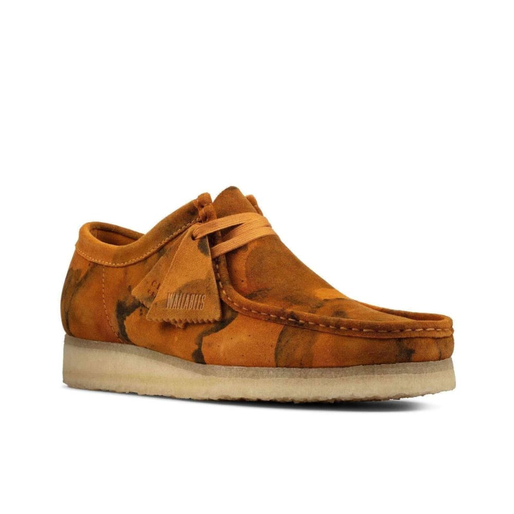 Clarks Originals Originals Wallabee Low Men's Tumeric Camo Suede 26162484