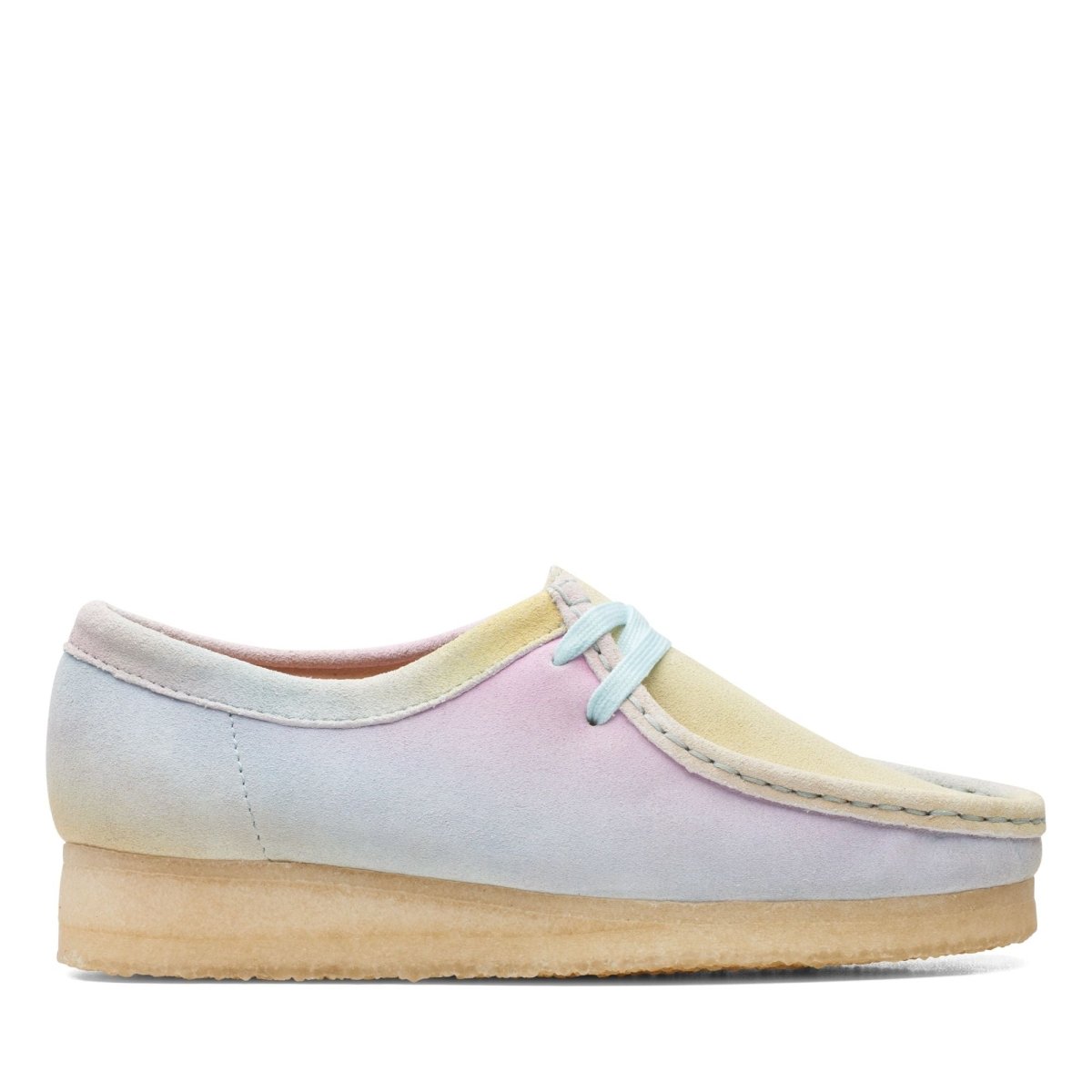 Clarks Originals Originals Wallabee Women’s WhiteBlue Leather 26165563
