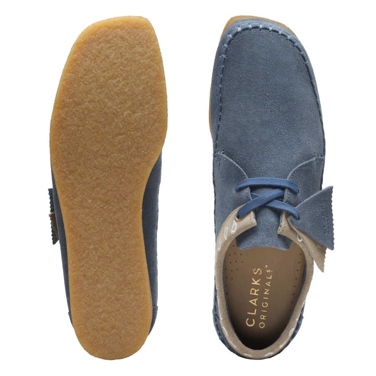 Clarks Originals Originals Weaver Men’s Navy Blue Embroidered Suede 26170095