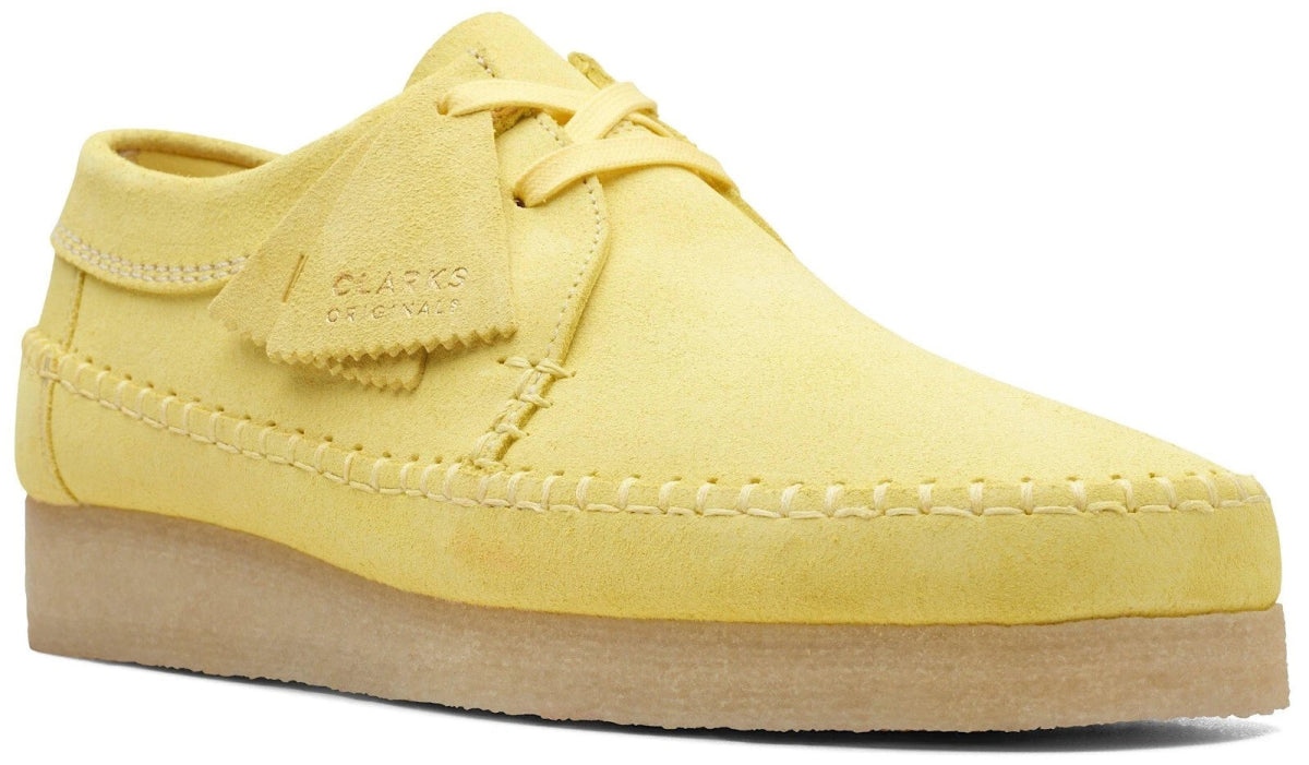 Clarks Originals Originals Weaver Yellow Suede Men’s Moc Toe 26169440