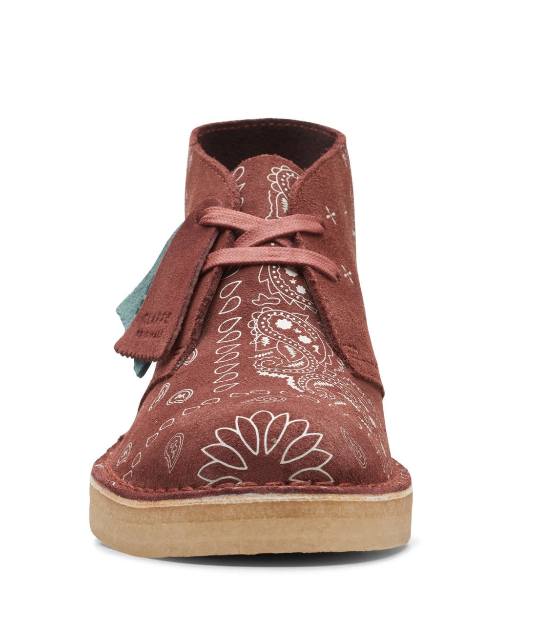 Clarks Originals Desert Boot Women's Brick Paisley 26168784 — product view 3
