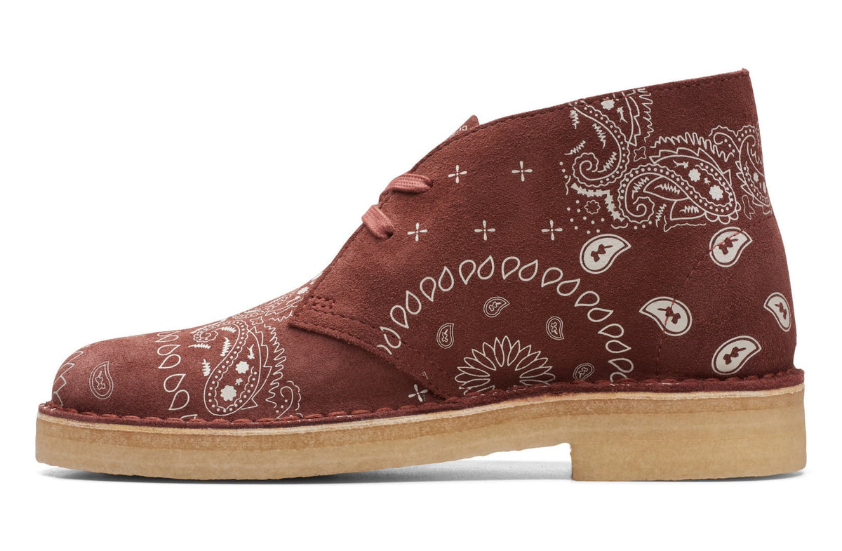 Clarks Originals Desert Boot Women's Brick Paisley 26168784 — product view 5