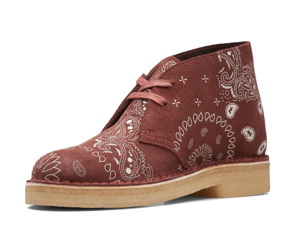 Clarks Originals Desert Boot Women's Brick Paisley 26168784 — product view 4