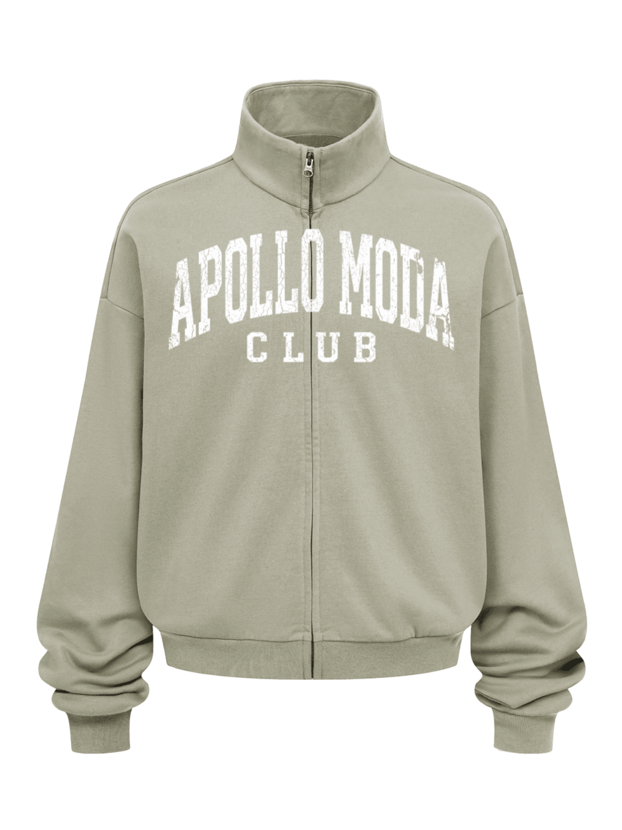 Club Collegiate Oversized Full-Zip Sweatshirt