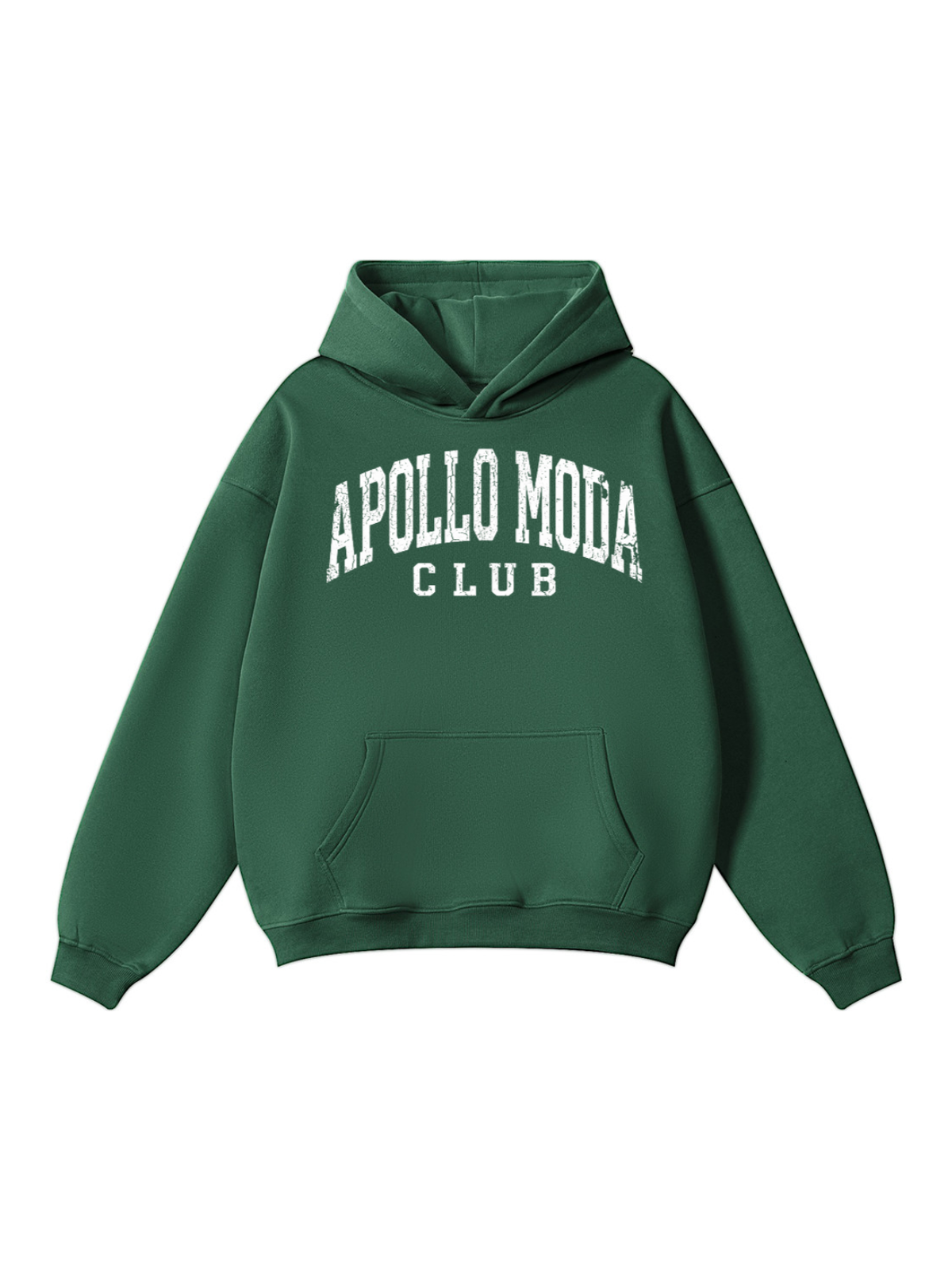Apollo Moda  Club Collegiate Oversized Heavyweight Hoodie – product view 2
