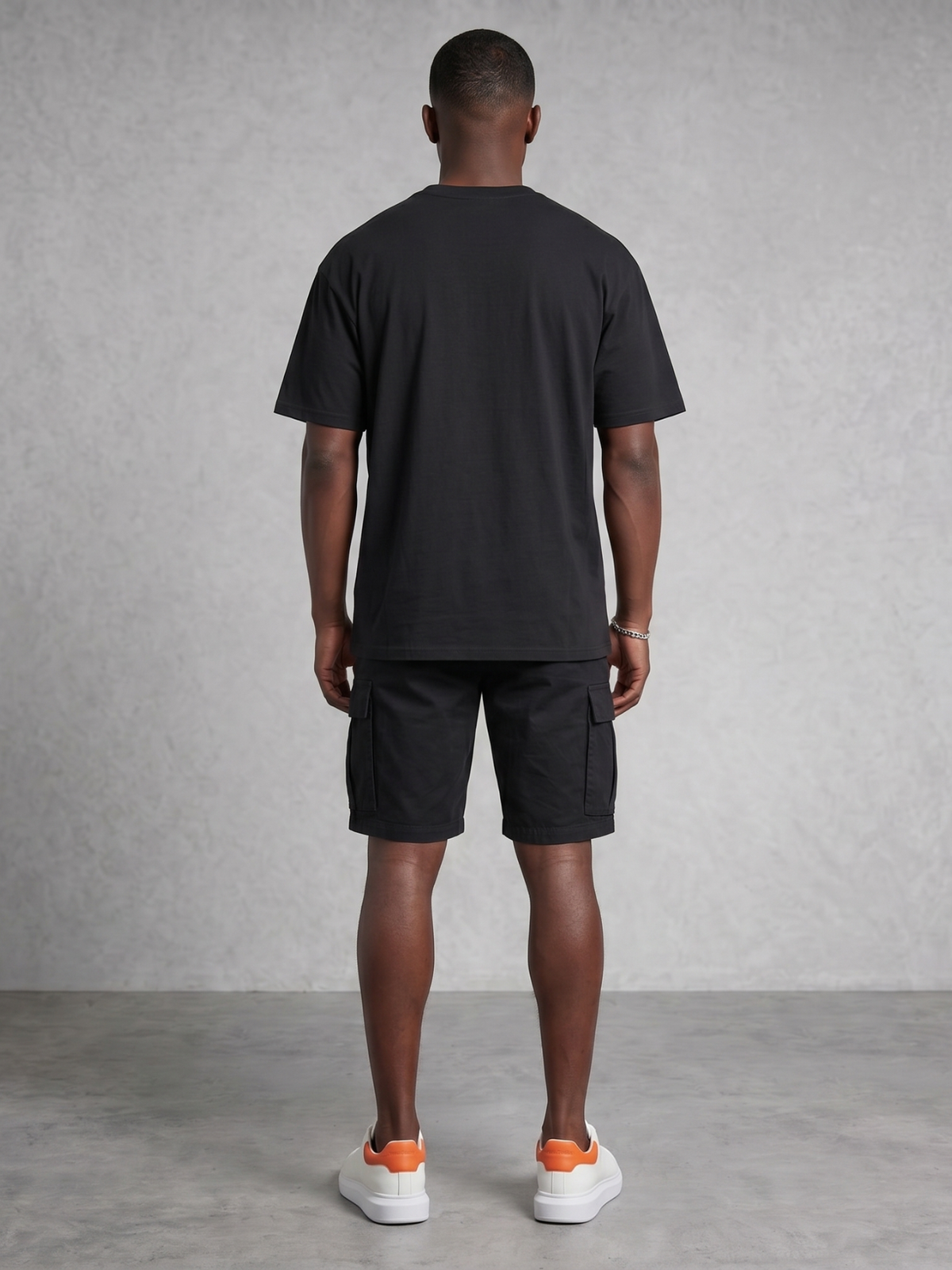 Apollo Moda  Club Gold Collegiate Oversized Tee – product view 5