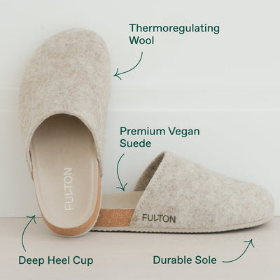 Fulton House Shoe Men’s and Women’s Orthopedic Comfort Slippers with Arch Support view 7