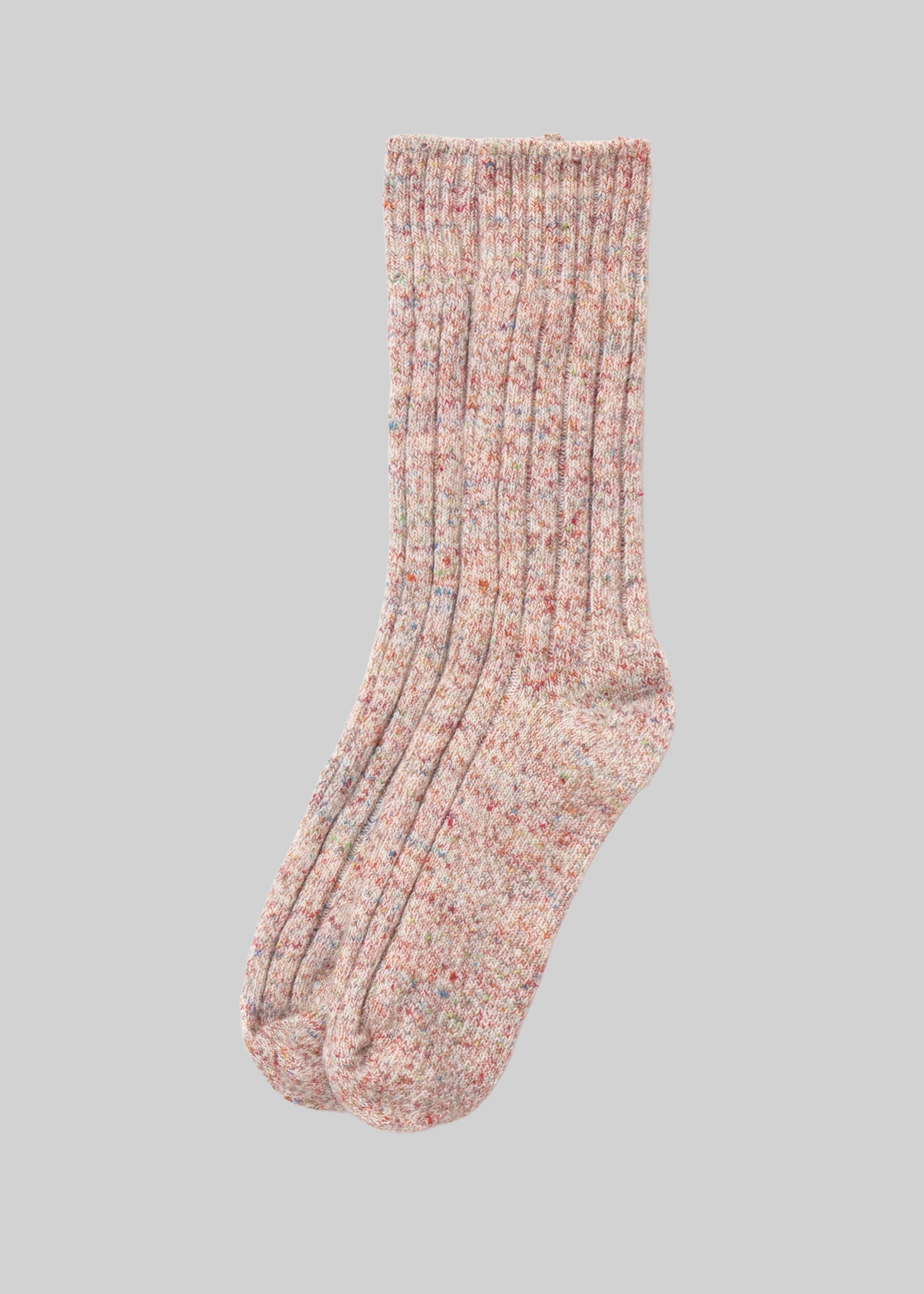 American Trench Women's Flecked Boot Sock Socks side view