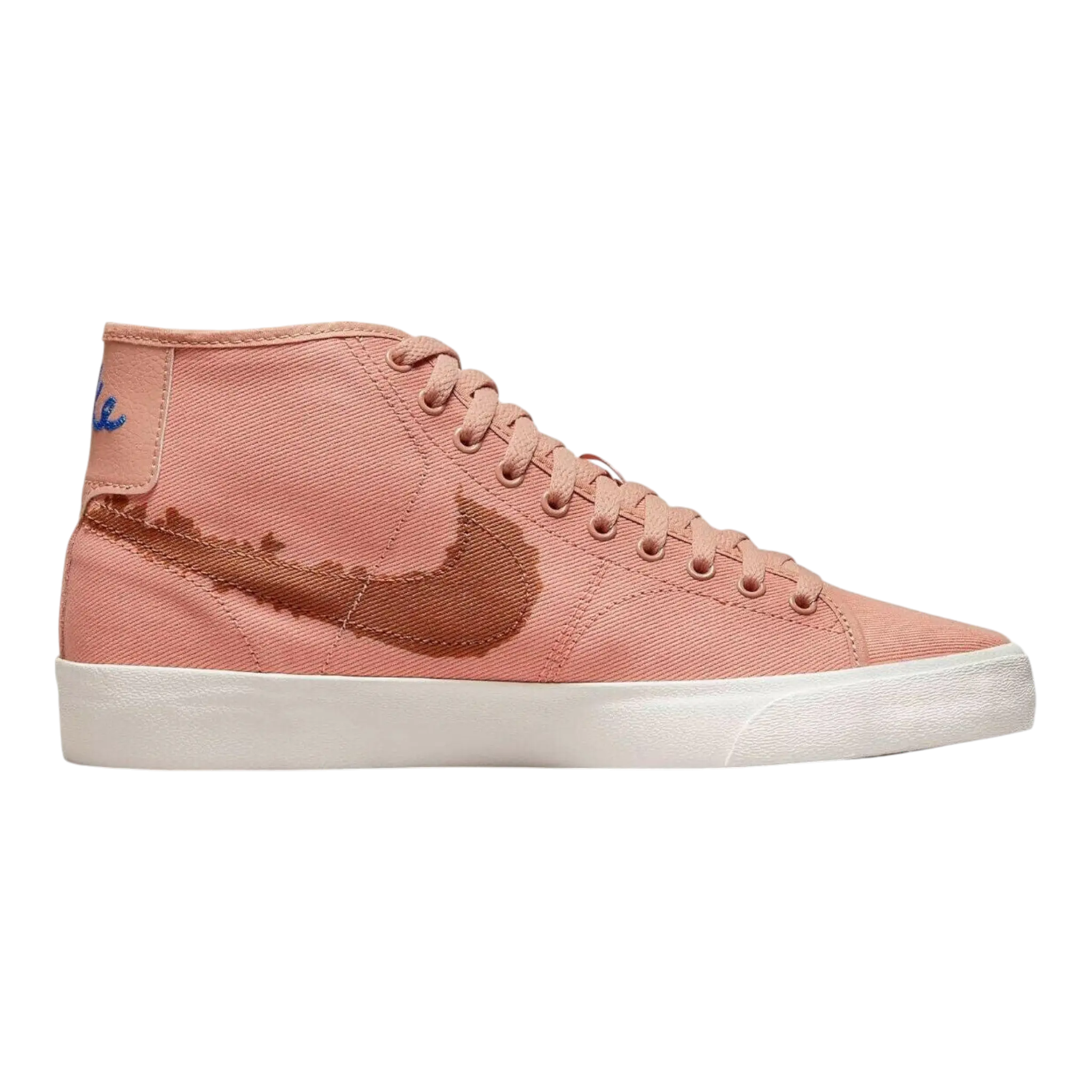 Nike SB Blazer Court Mid Premium Men Skateboard Shoes Rose Whisper